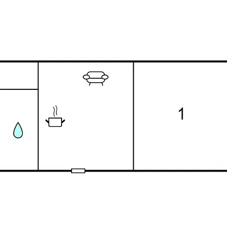 1 Bedroom In 아파트 로이아노